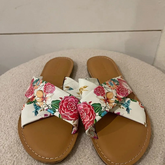 Johnny was Andra floral sandal size 8 - Picture 4 of 9